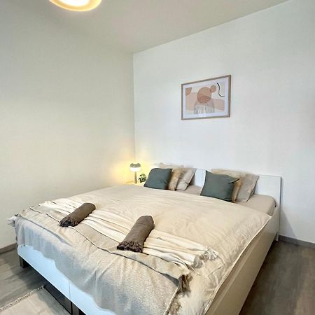 The Elite Suite Downtown 2- Bedroom Apt Ac & Garage Parking براتسيلافا المظهر الخارجي الصورة